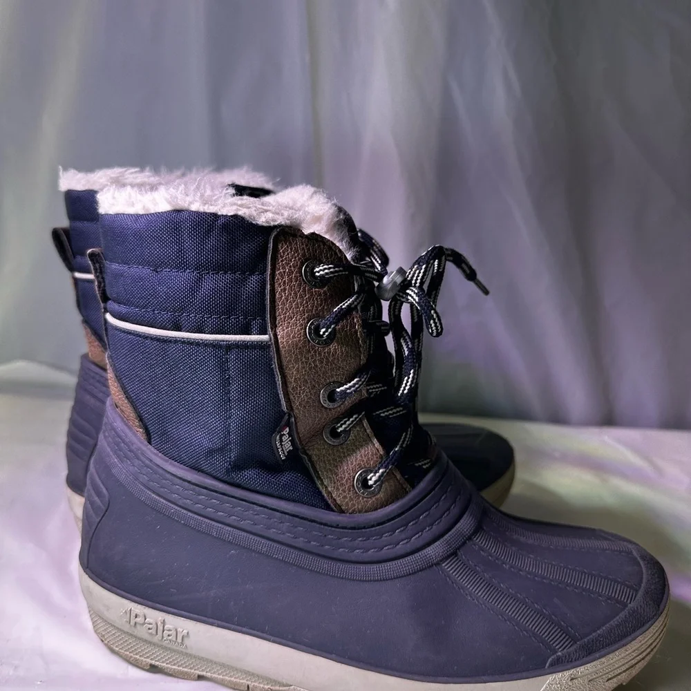 Pajar Black and Cream Winter Boots